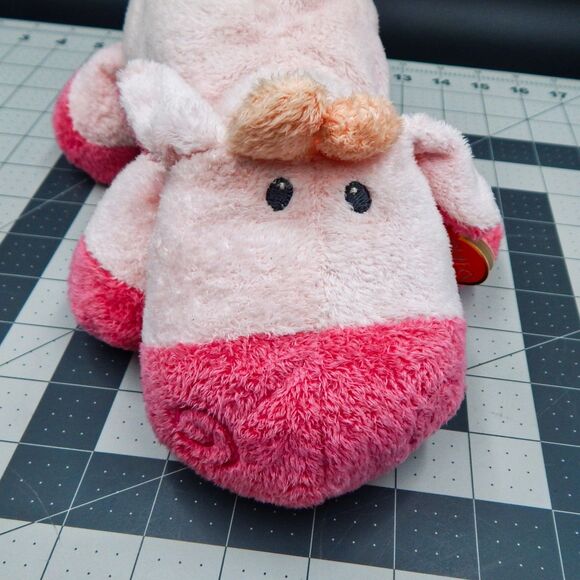 Ty Pluffies MOOER Pink Cow 9" w/Tags Stuffed Animal Toy Plush TyLux 2008 - Picture 6 of 11